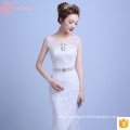 Sexy Mermaid Lace Alibaba Long Tail Wedding Dress 2017